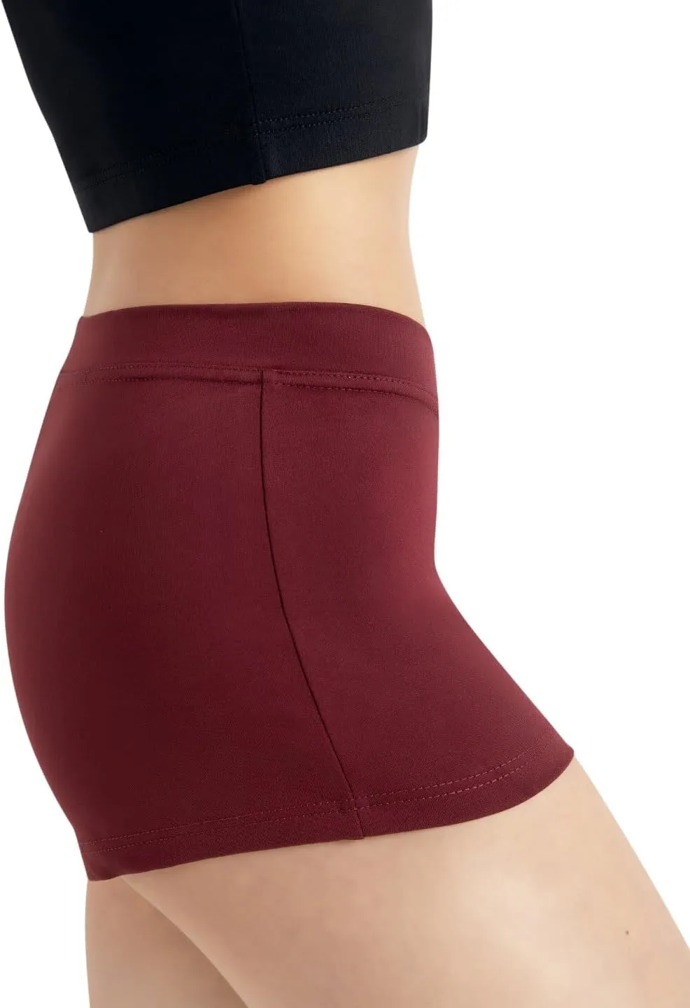 Capezio Women's Team Basic Boy Cut Low Rise Short