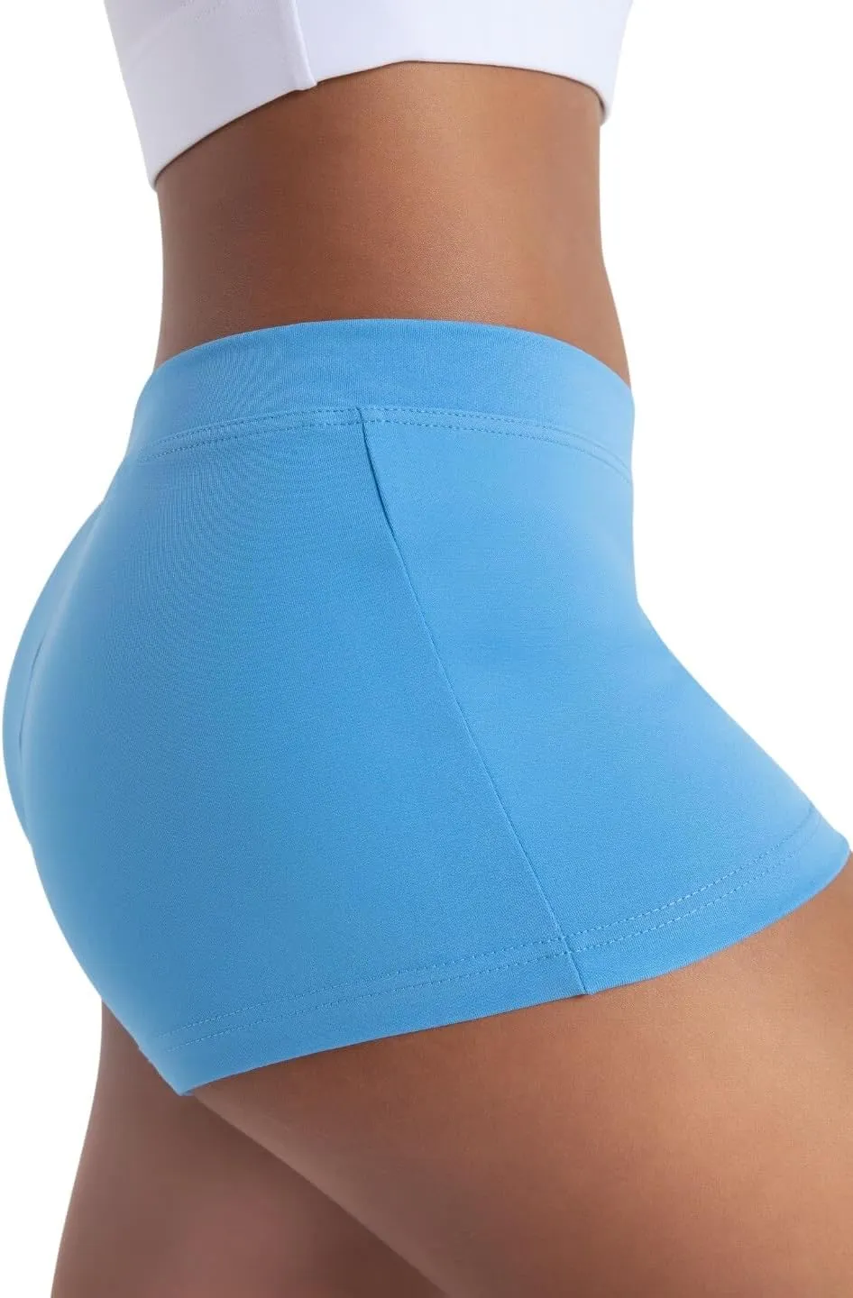 Capezio Women's Team Basic Boy Cut Low Rise Short