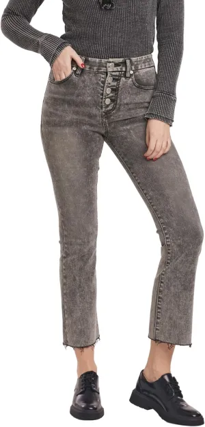 DEAR JOHN Jeanne Flare Women's Jeans Mid Rise Mid-Waisted