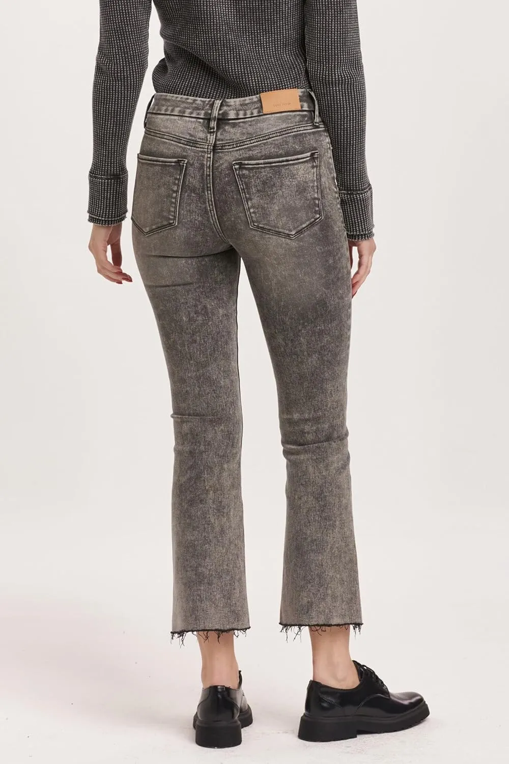 DEAR JOHN Jeanne Flare Women's Jeans Mid Rise Mid-Waisted